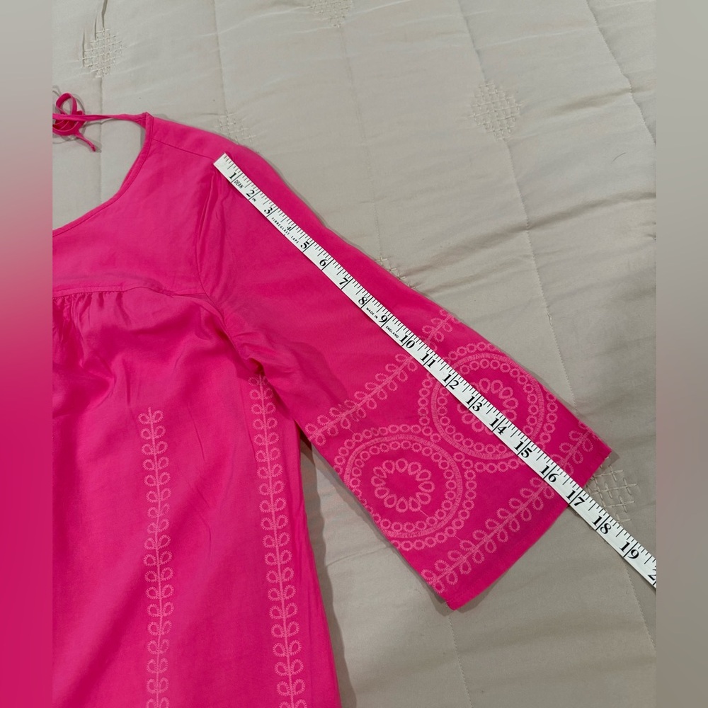 Crown & Ivy adorable throw on dress is summer ready in the prettiest pink color! - Picture 7 of 10